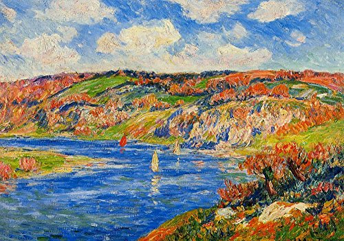 paurice, finistere by henry moret high quali