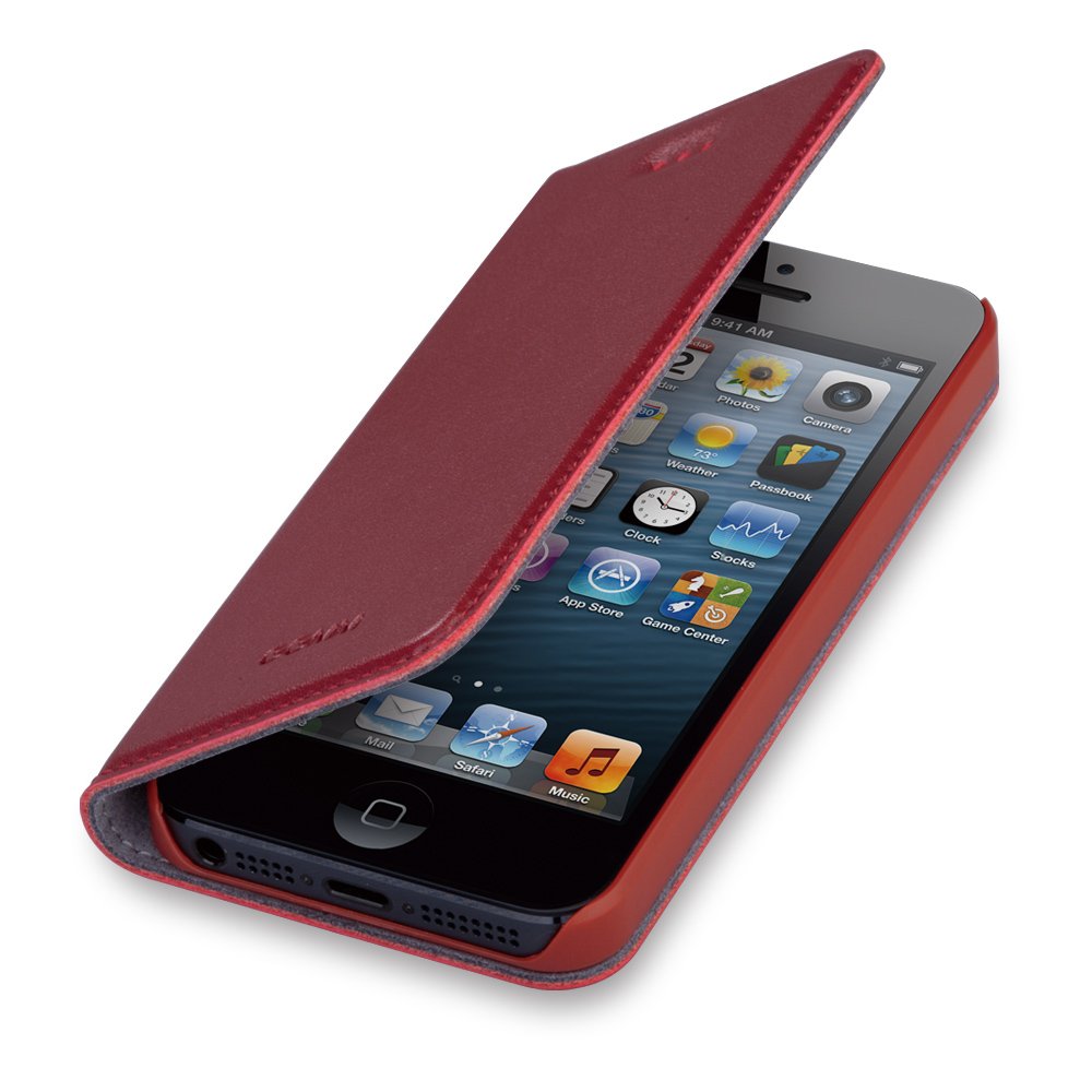 ggmm古古美美 iphone5/5s翻盖系列外壳(大红)-手机/通讯-亚马逊中国