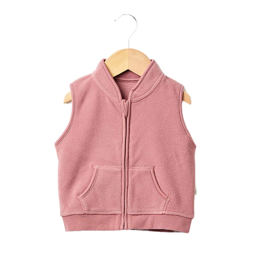 cottontown 棉花堂 2018秋冬新款宝宝摇粒绒小马甲婴儿无袖外套男女