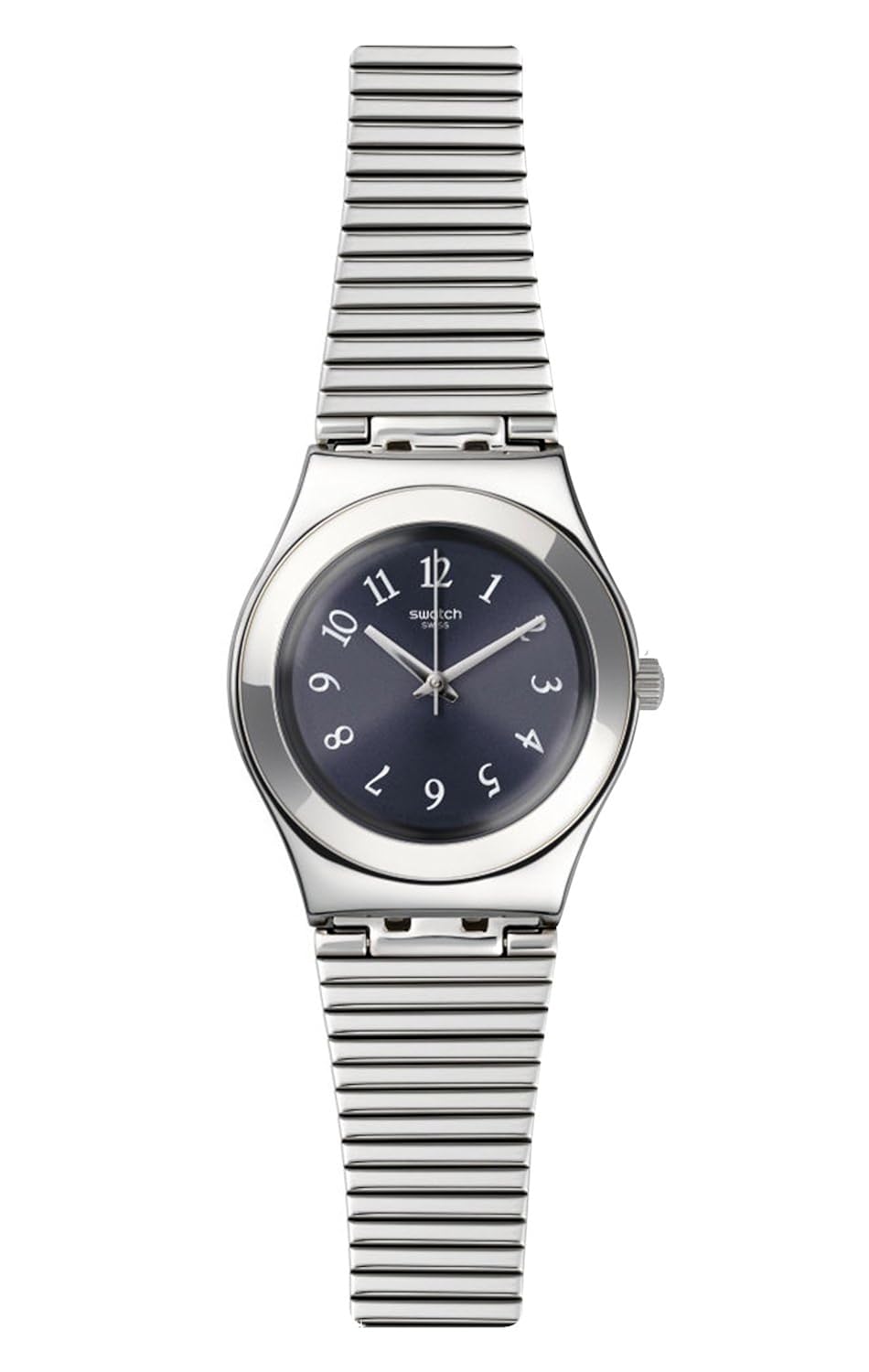 swatch 斯沃琪 瑞士品牌 金属系列 石英女士手表 静谧星光 yls186g