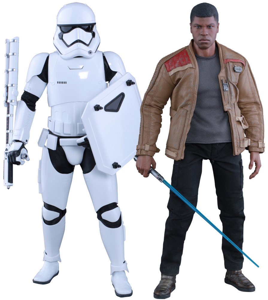 1:6 比例 finn and first order riot control storm trooper 套装