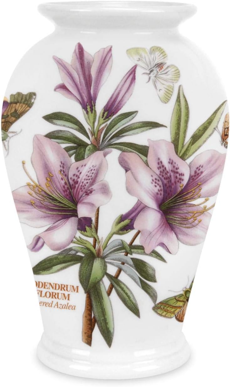 portmeirion bghe58050 canton 花瓶 杜鹃花,陶瓷,20.3 厘米