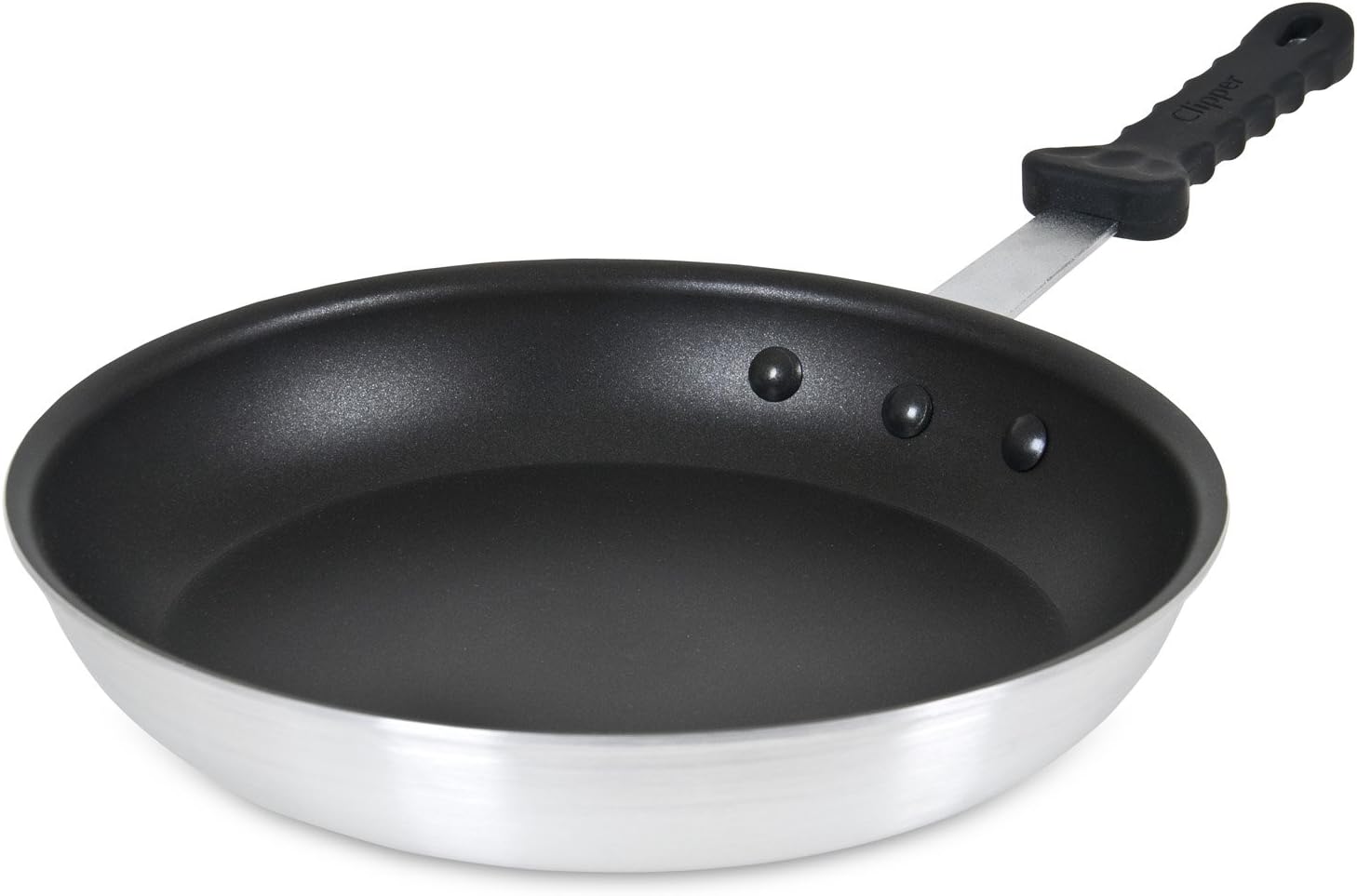 12 英寸商用不粘煎锅,带 ergo 硅胶手柄
