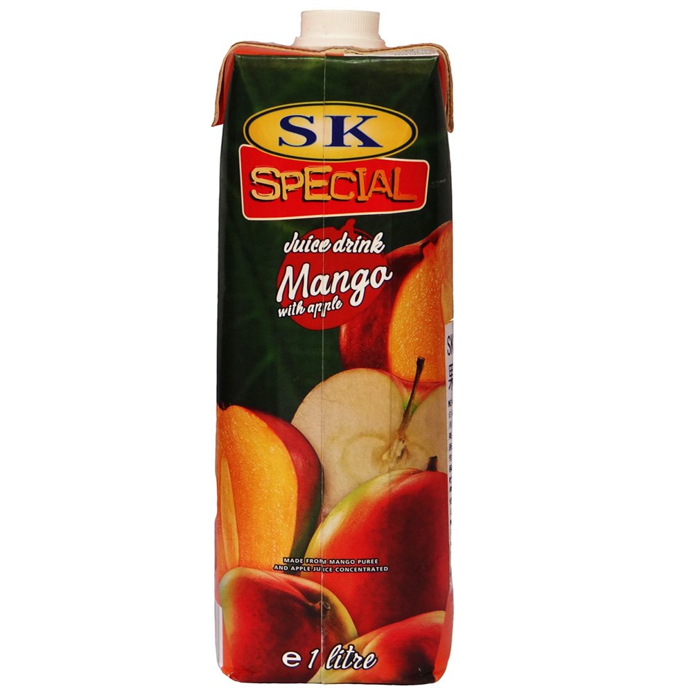 sk牌芒果苹果汁饮料1l(塞浦路斯进口)-食品-亚马逊中国