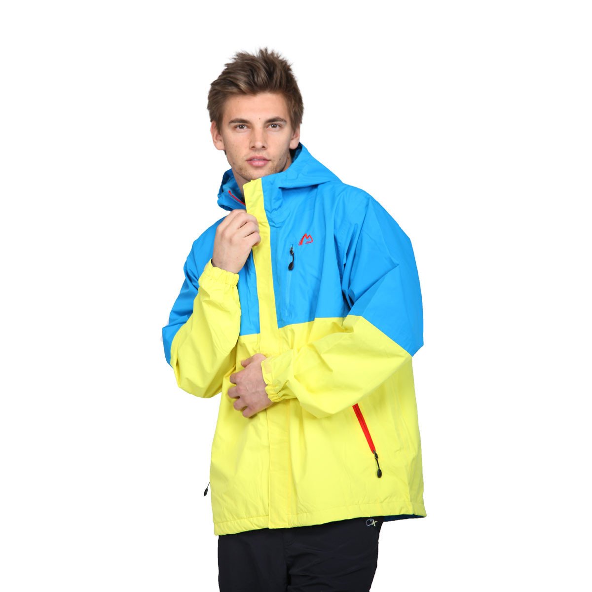 m360 户外服装 经典情侣款男款女款冲锋衣 休闲服 帽衫 拼色撞色设计