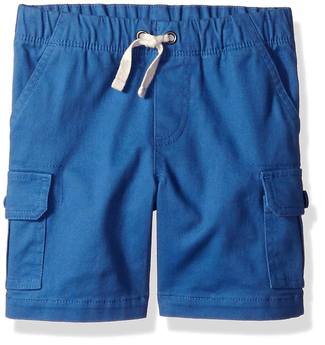amazon essentials toddler boys cargo short, cobalt blue, 3t