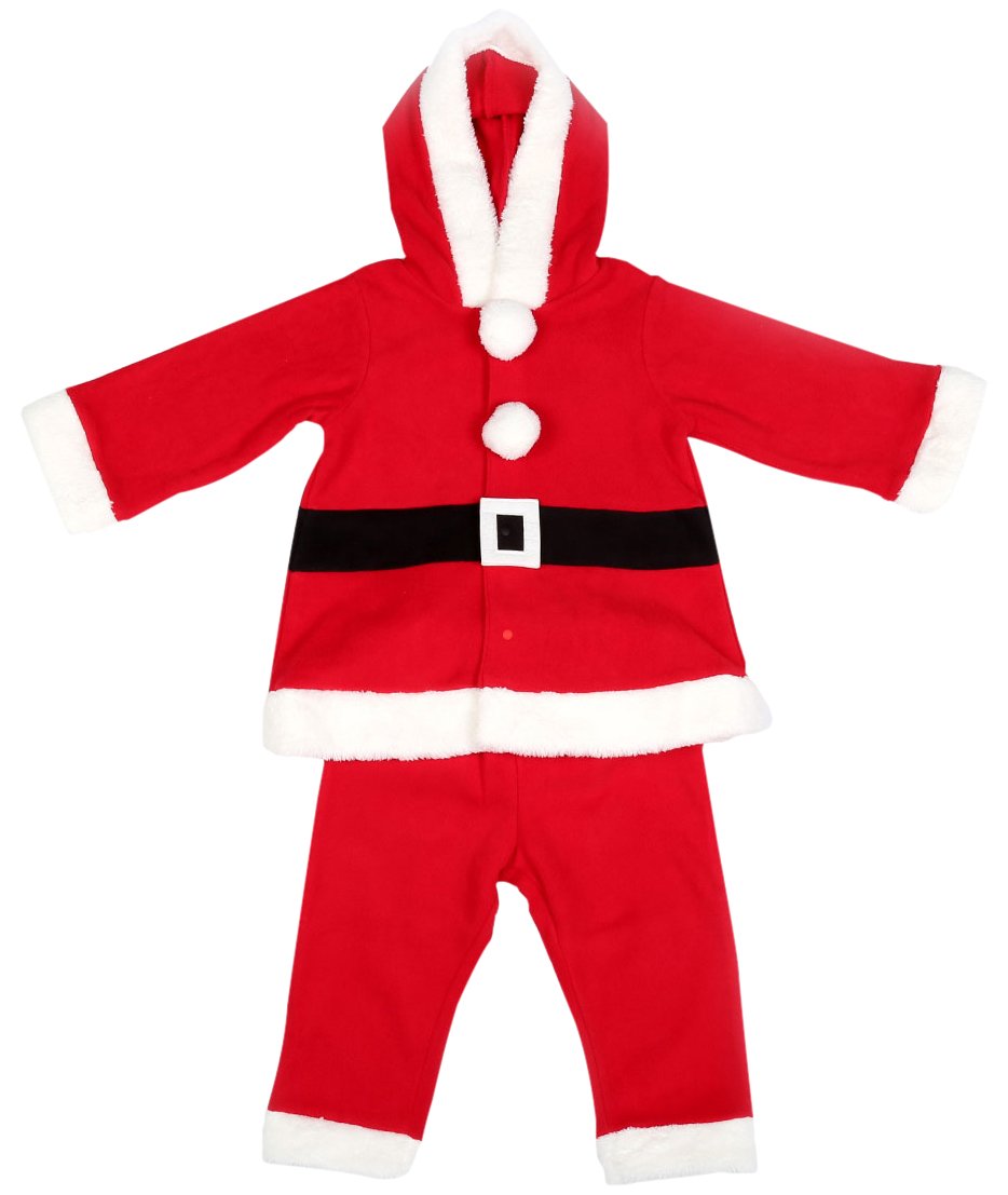 村信圣诞老人衣服摇粒绒材质 snt - 2 红色 90