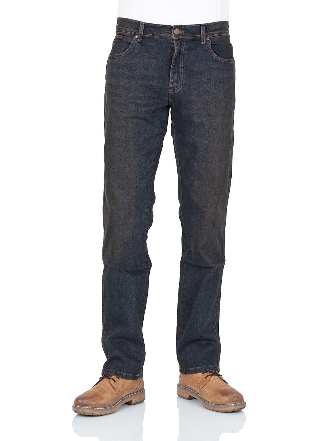 wrangler 男士牛仔裤 , texas 弹力 mudslide blau 30w / 34 l