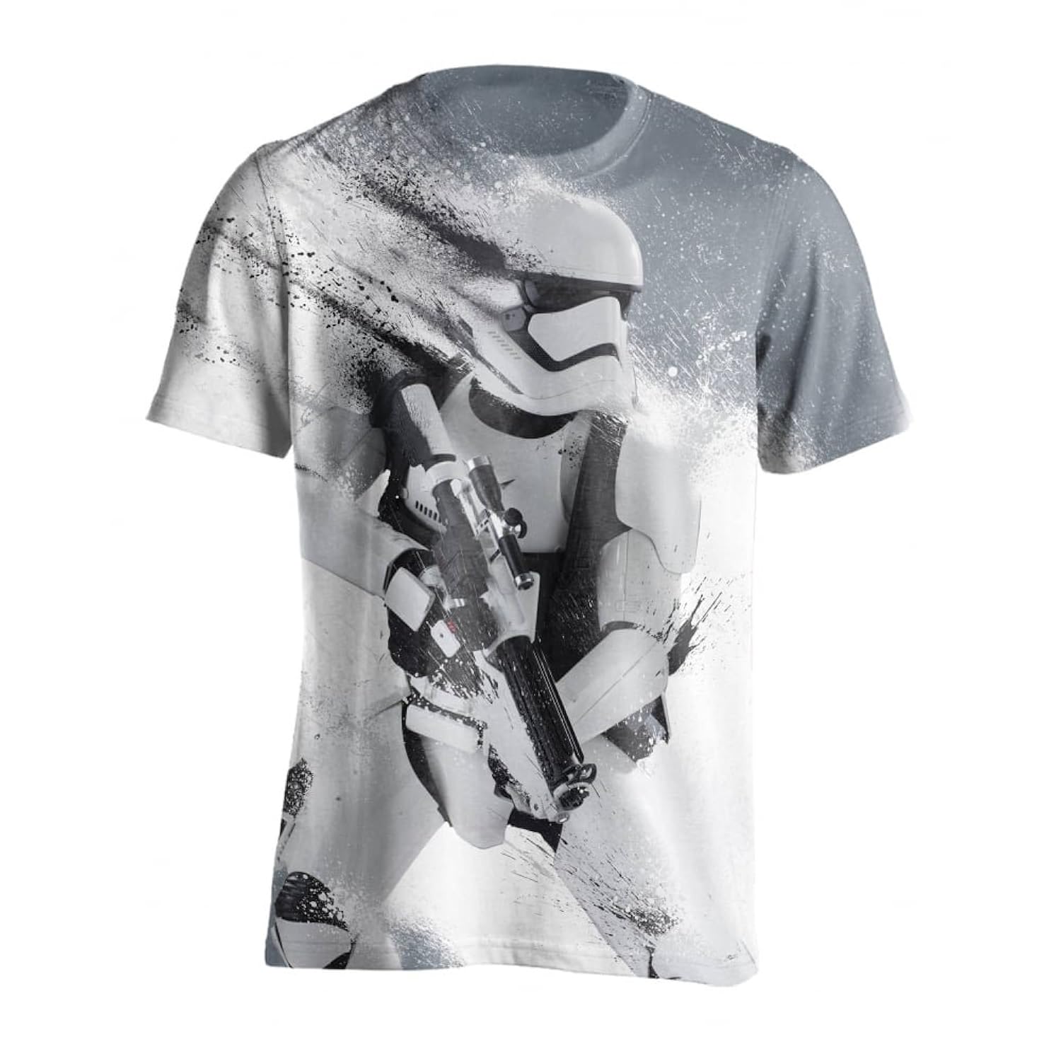 star wars 男士storm trooper faded休闲运动短袖