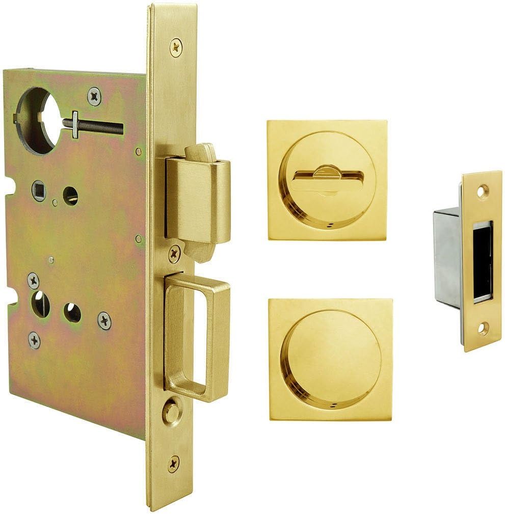 inox 口袋隐私锁 亮黄铜色(polished brass)