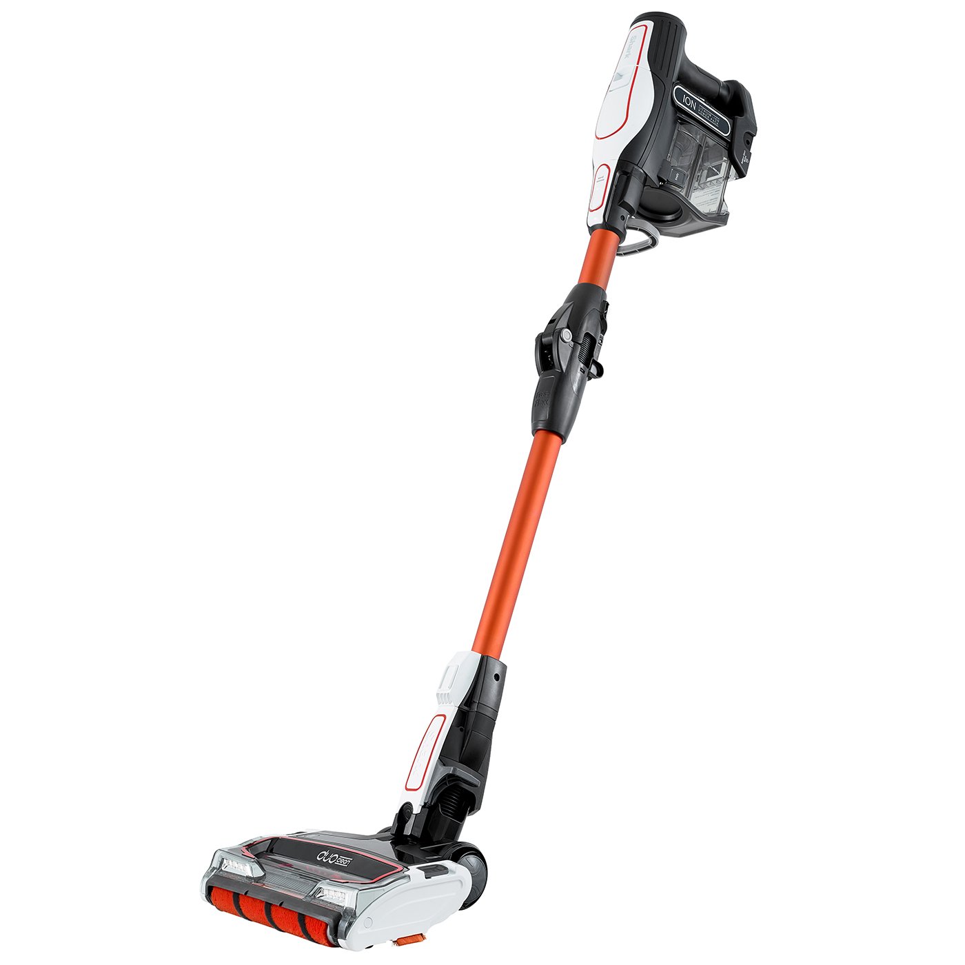 shark if200uk duoclean 无绳真空吸尘器,带flexology 白色和橙色 if