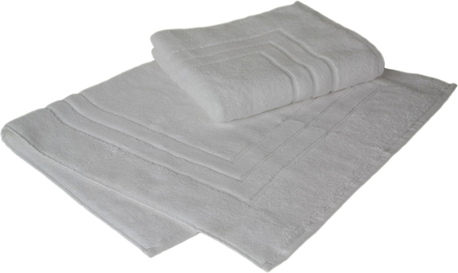 calcot growers 系列 * supima 零捻棉 2 件套浴垫 白色 44301