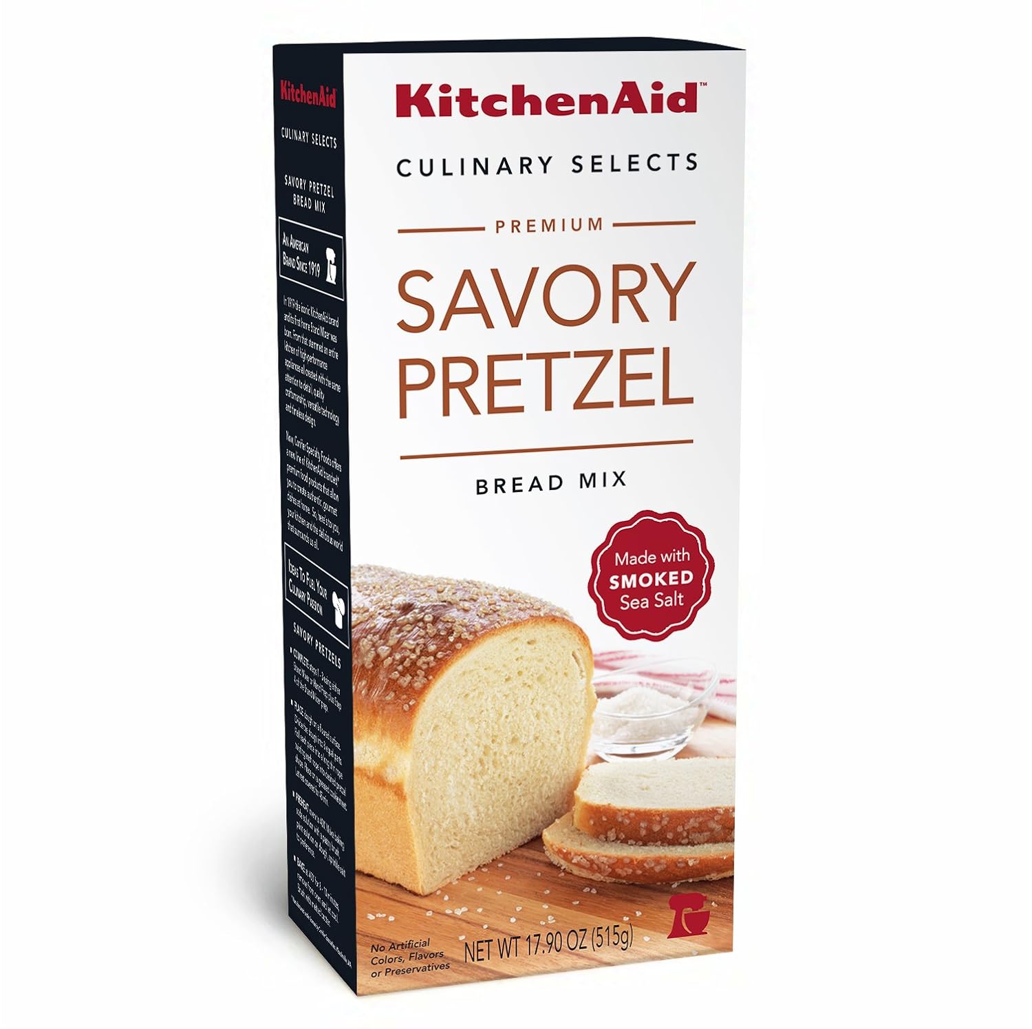 kitchenaid savory bread mix, pretzel, 17.5 ounce (pack of 12)