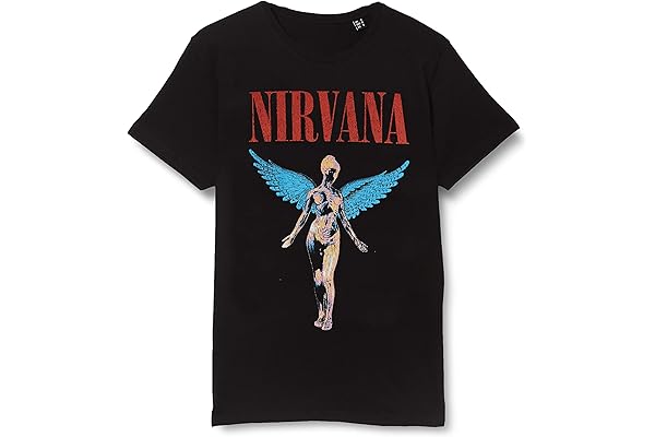 nirvana 男式 utero 官方新款 t 恤【nirvana】 服饰箱包 - 亚马逊