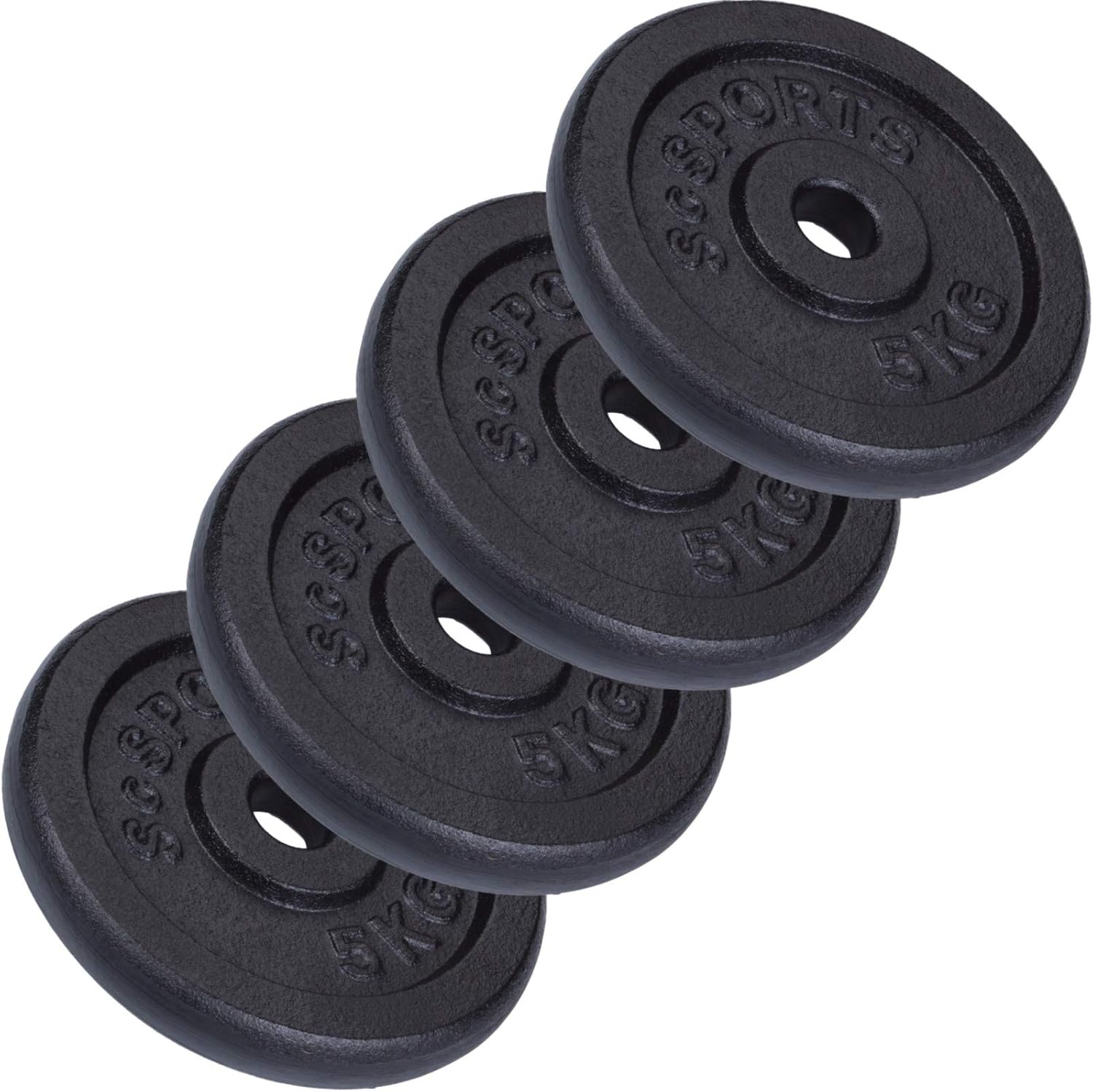 scsports 4x 5 kg discs 重量板 sc