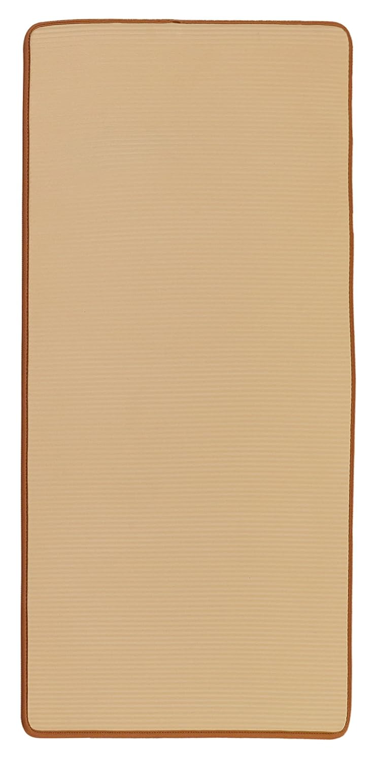 蓬松柔软磨砂飘逸什么 米黄色 约45x120cm