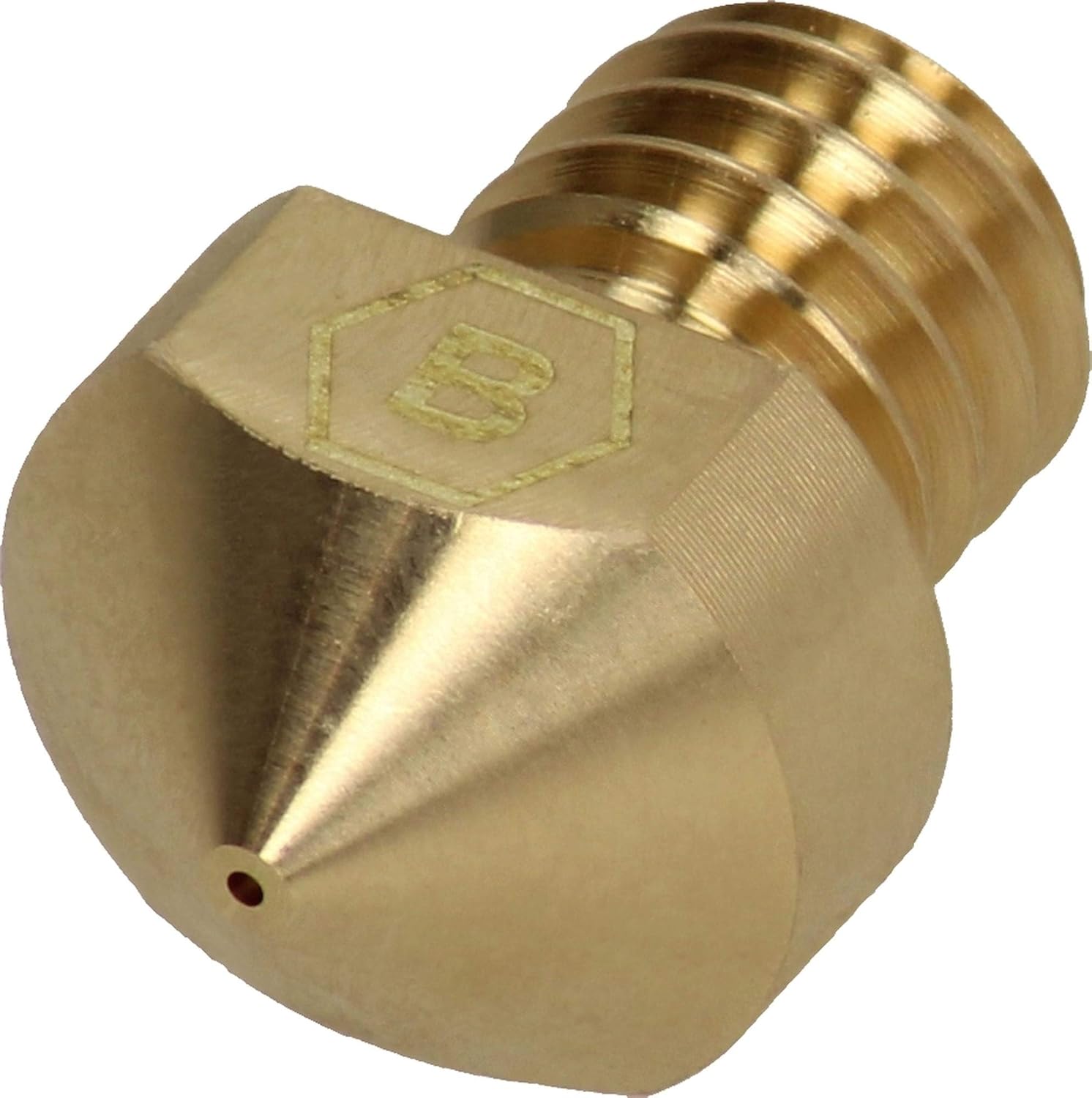 brozzl 机器人喷嘴黄铜 0.6 毫米直径 适用于 3d 打印机