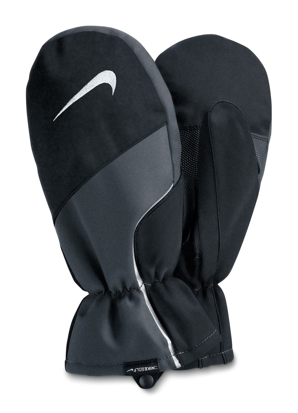 nike golf 冬天 mitts 常规装(黑色 / 金属银 / 冷灰色,均码)