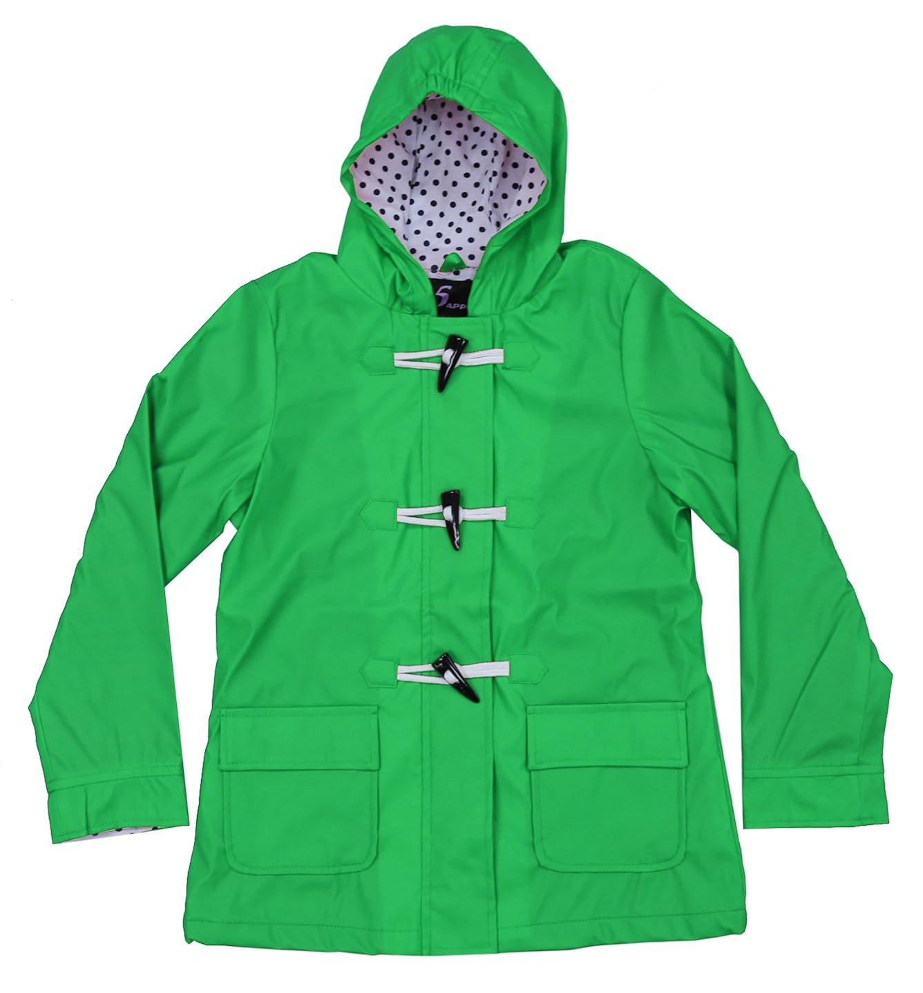 服装编号 5 女童连帽全衬里可折叠雨衣