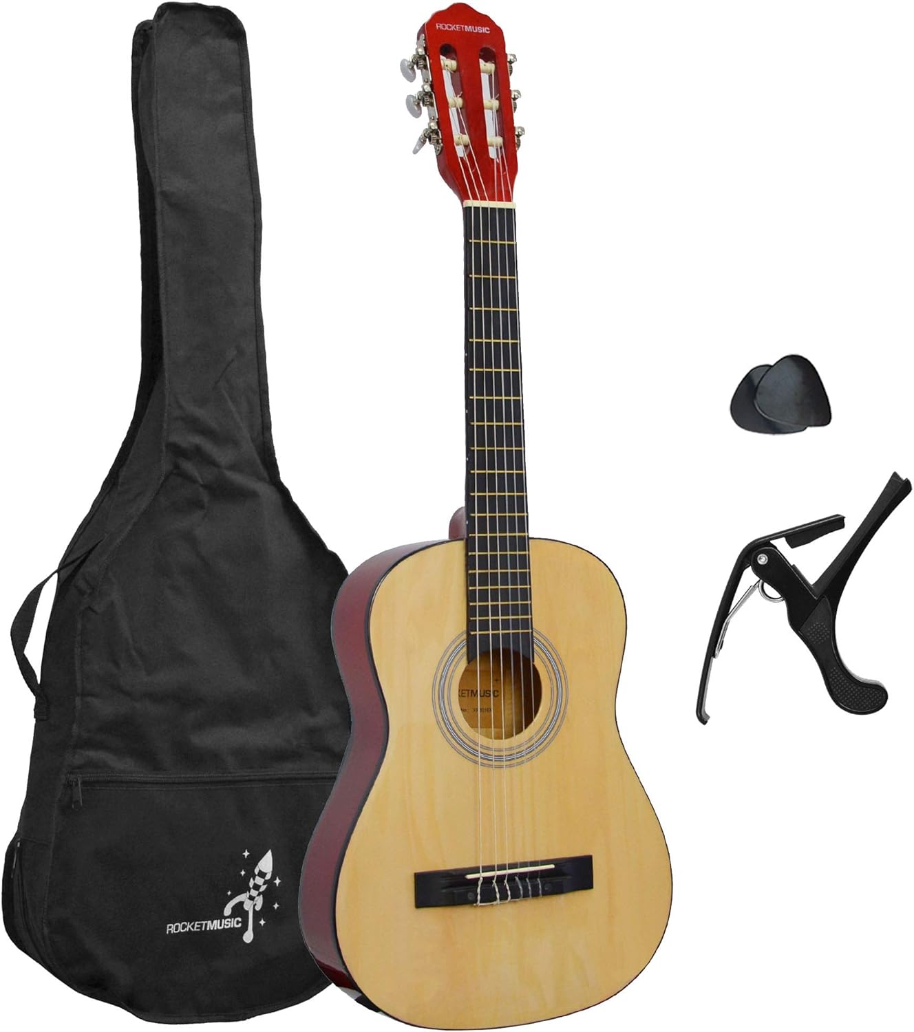 rocket cg12bl 古典吉他 自然色 1/2