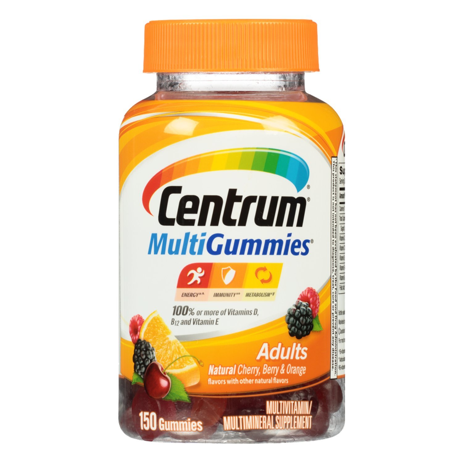 centrum 善存 multigummies 复合维生素/多种矿物质 营养补充软糖(150
