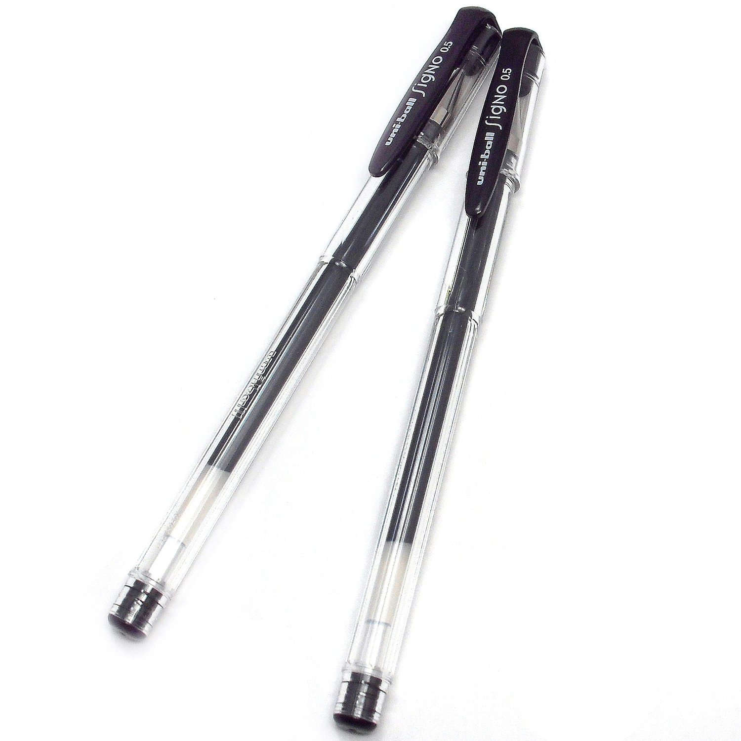 日本三菱双珠签字笔十支装um-100(黑色)