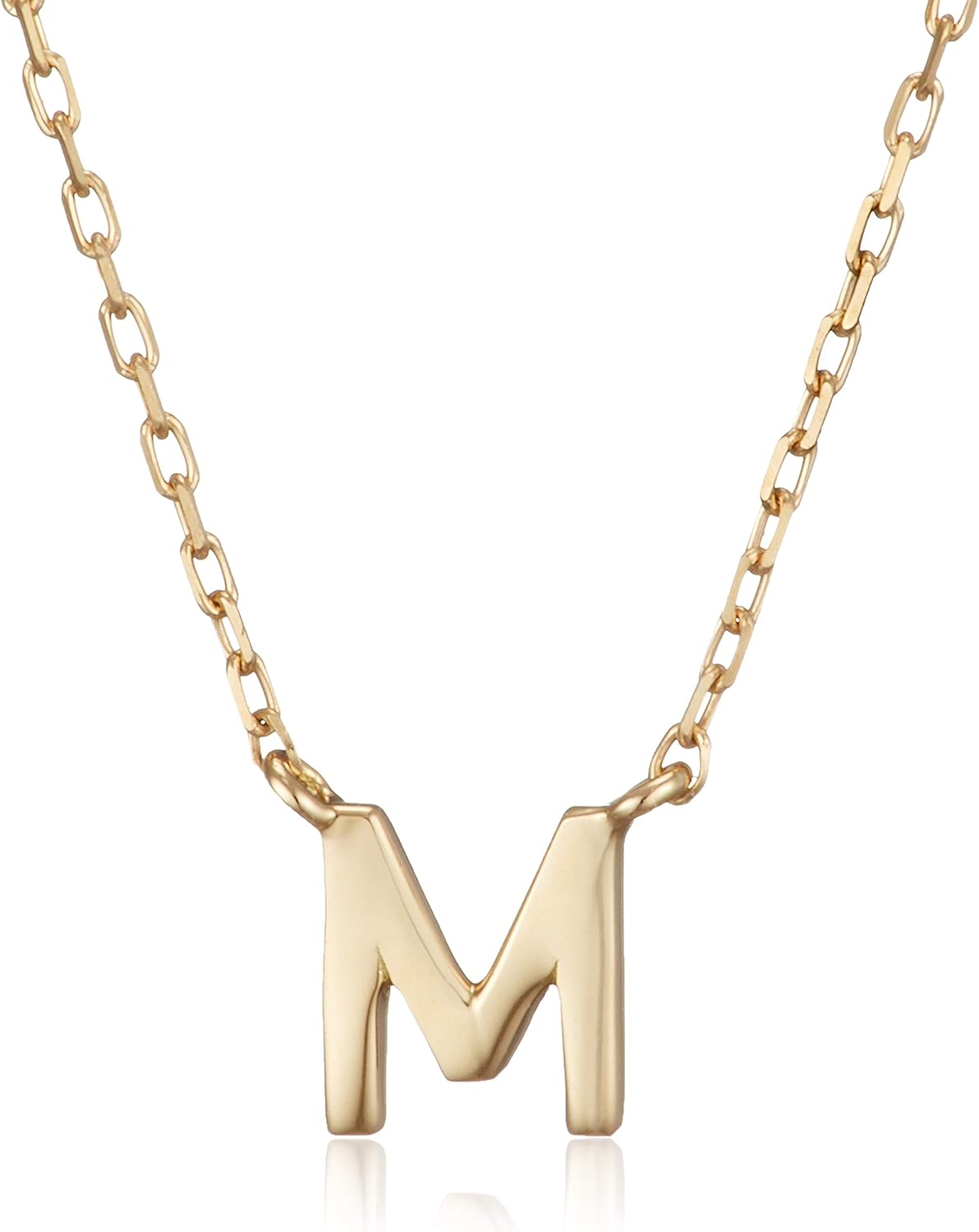 bloom k18 黄金 首字母项链(m)bgpgb1800040