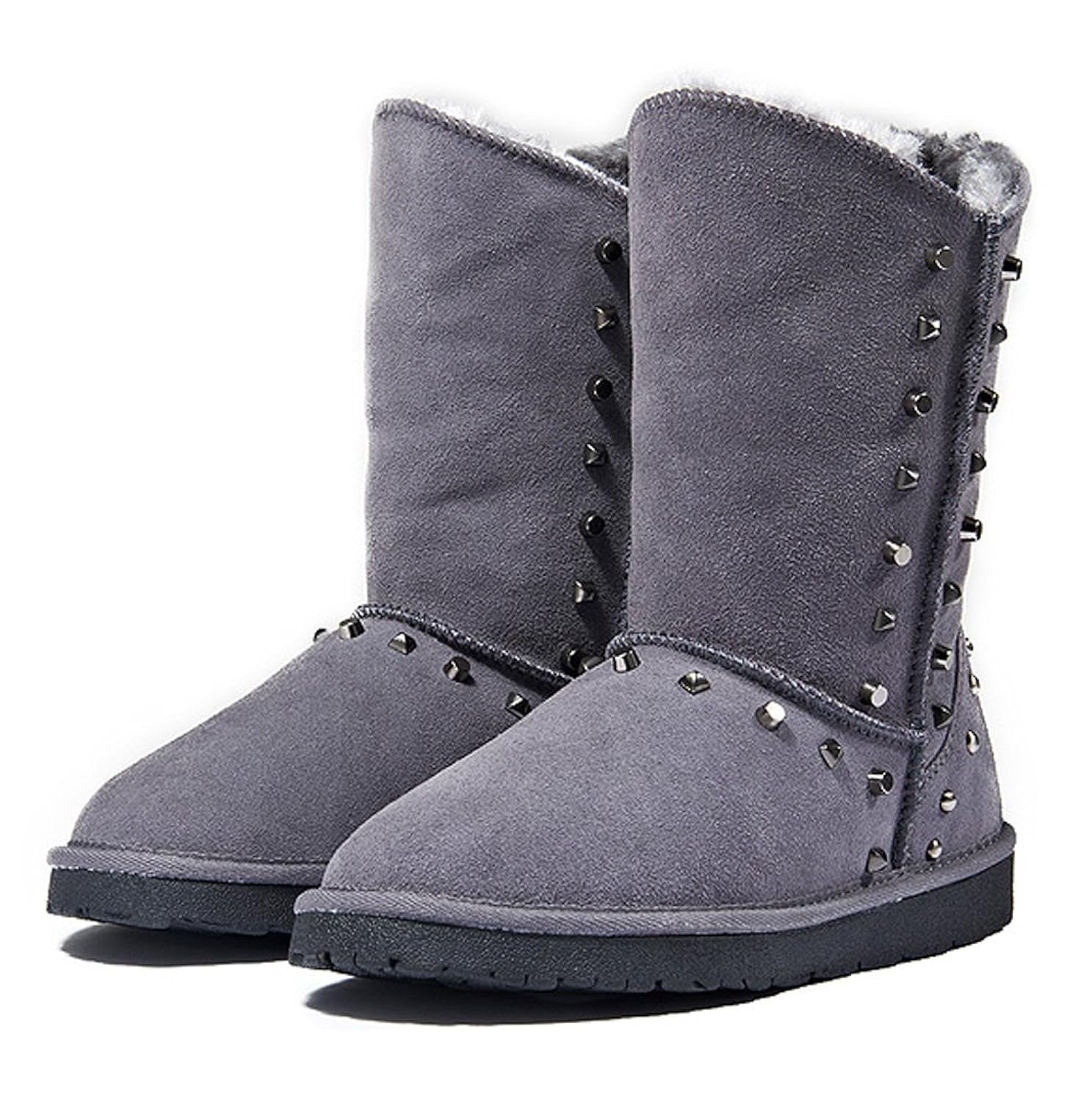 fgn 富贵鸟 秋冬最新款女子雪地靴 高帮鞋 毛绒保暖 舒适靴 g38a136fr