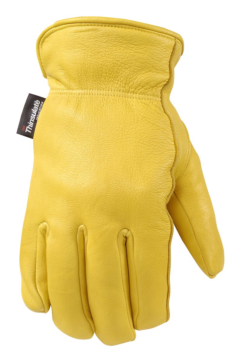 wells lamont comfort hyde 男士全粒面皮革手套 xx-l 4011614