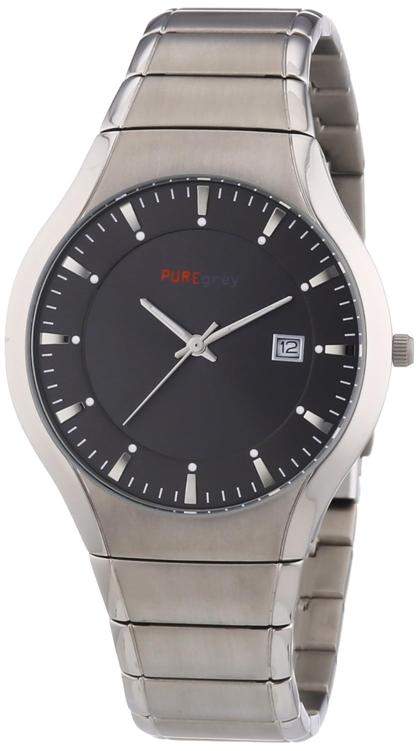 纯灰色 gents 手表 titan 1690.9095