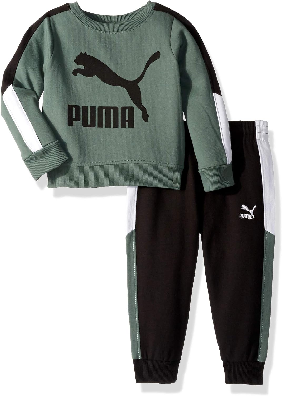 puma 彪马 男童 运动衫长裤2件套装 【puma 彪马】 服饰箱包 - 亚马逊