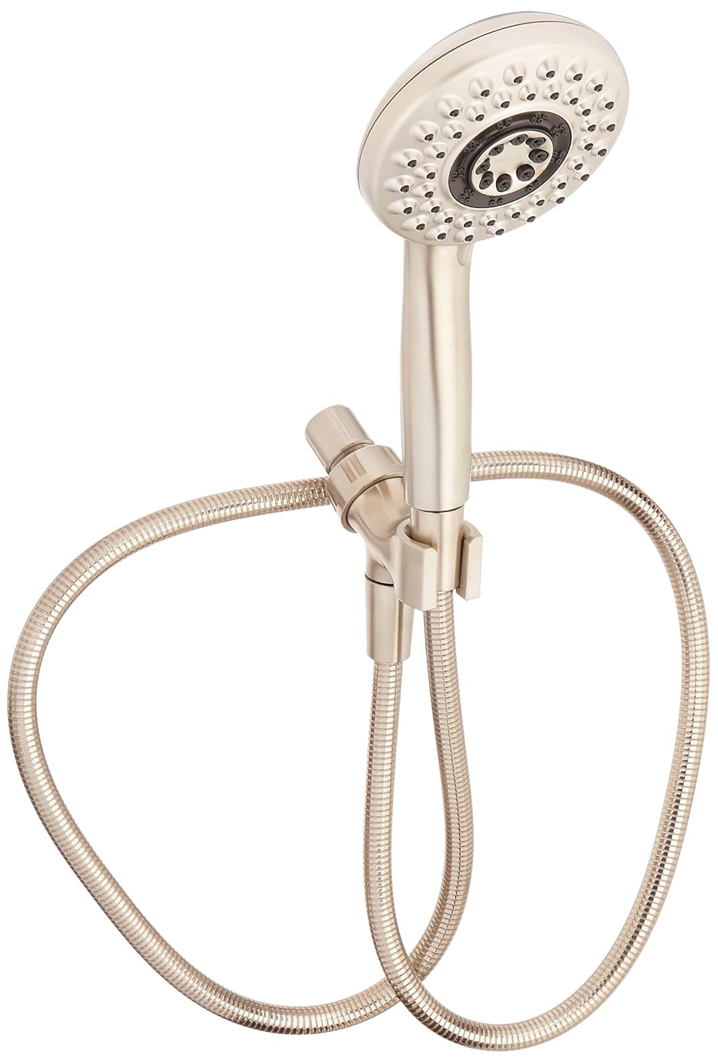 0 gpm 多功能手持花洒,活力拉丝镍