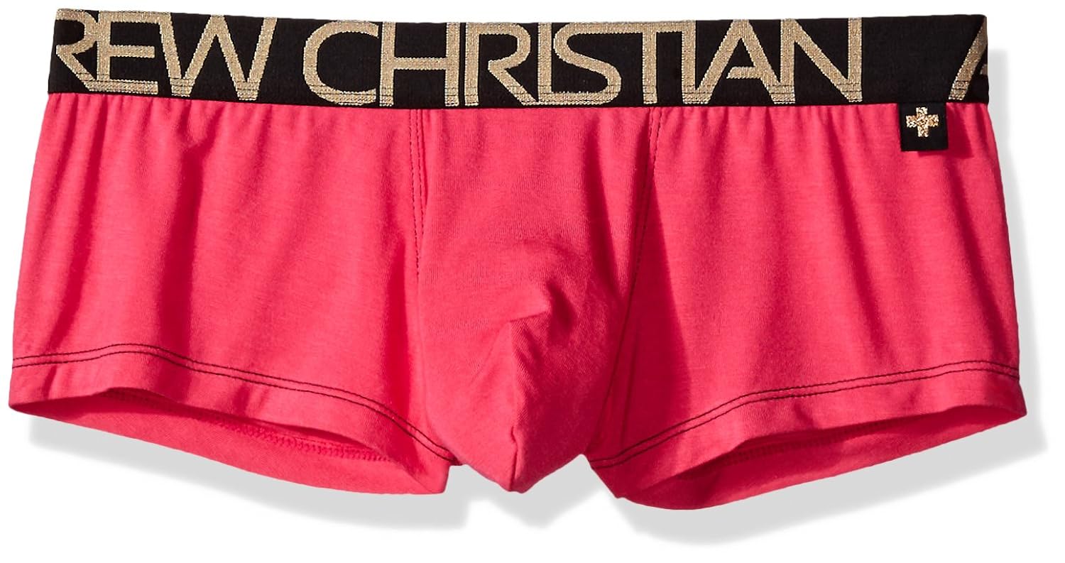 andrew christian 男士 underwear 紫红色 x-small