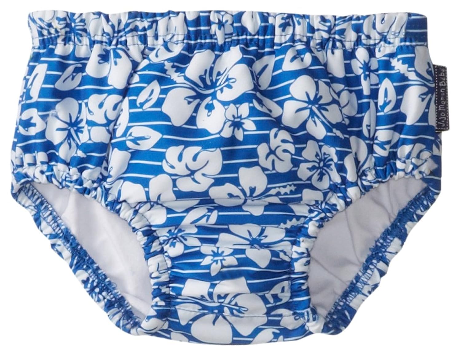 jojo maman bebe 男宝宝游泳尿布 蓝色夏威夷 6-12 months