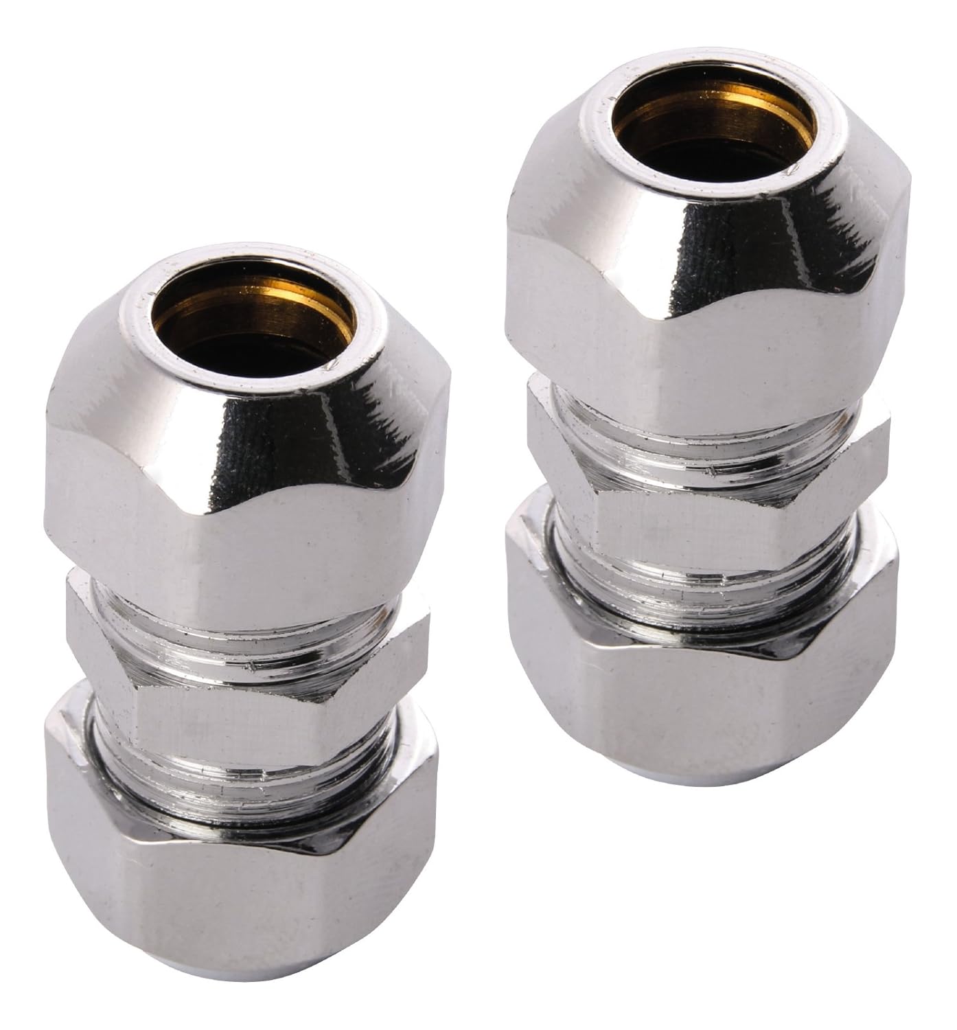 double 压缩 fitting 耦合带2 squeezing | 8 mm | 压缩管接头适用于