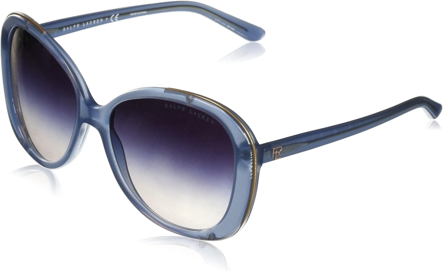 ralph lauren 女士 rl8166 太阳镜 牛仔蓝 57 mm