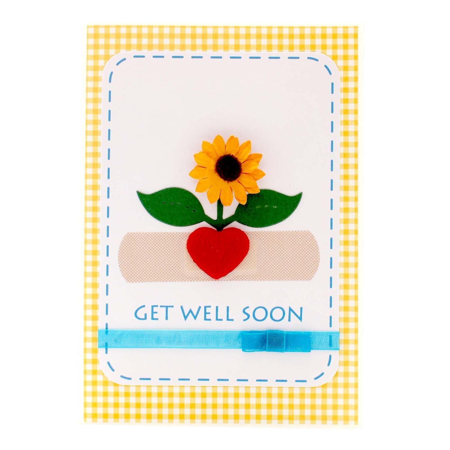 bandaged up get well 卡片 - 公平贸易与手工制作