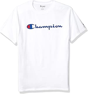 Champion 男式 经典针织图案T恤
