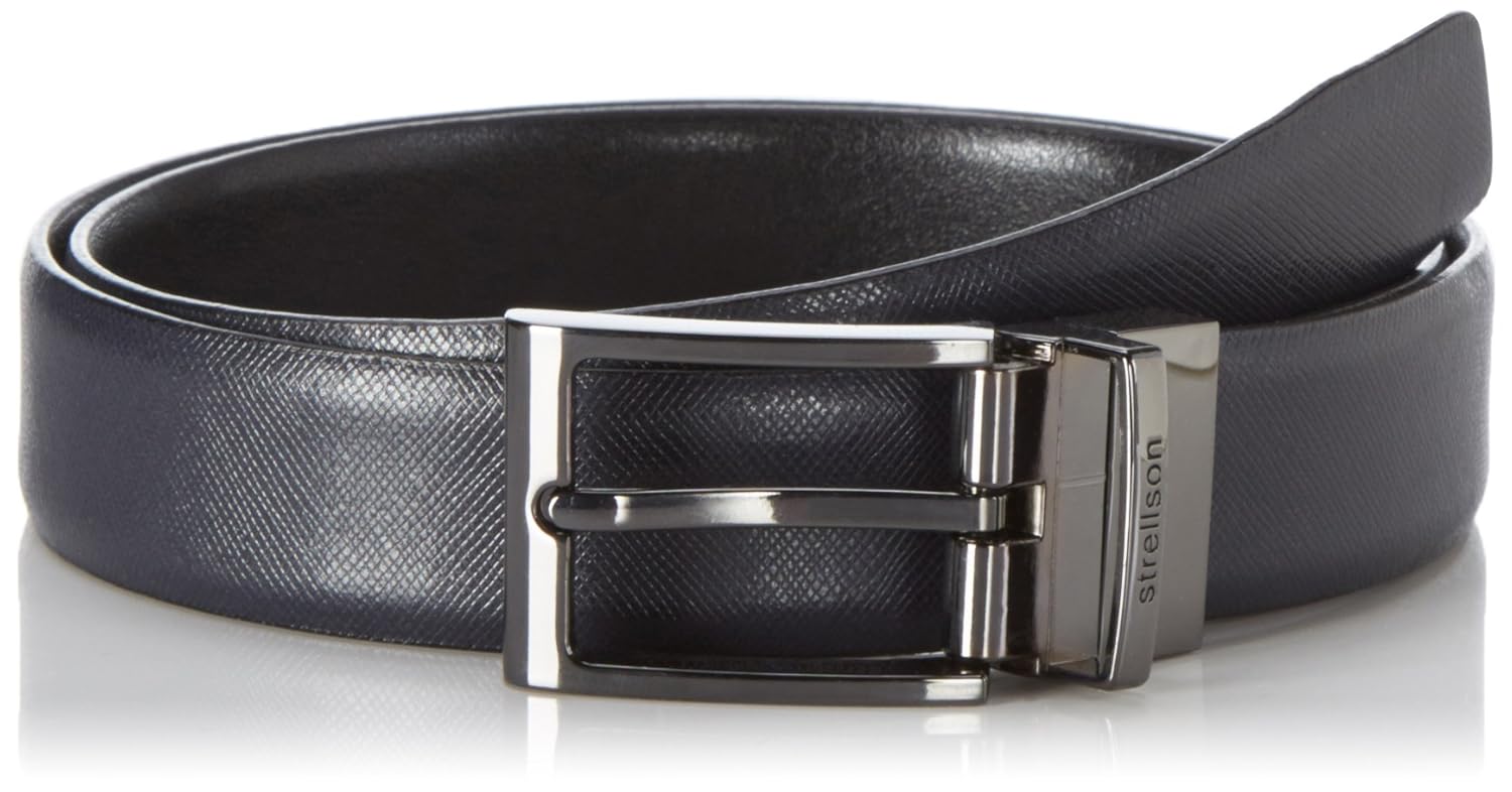 strellson 男式腰带 mehrfarbig (blue-black 20-10) large