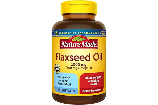 nature made 亚麻籽油 1000 毫克软胶囊,100 粒装