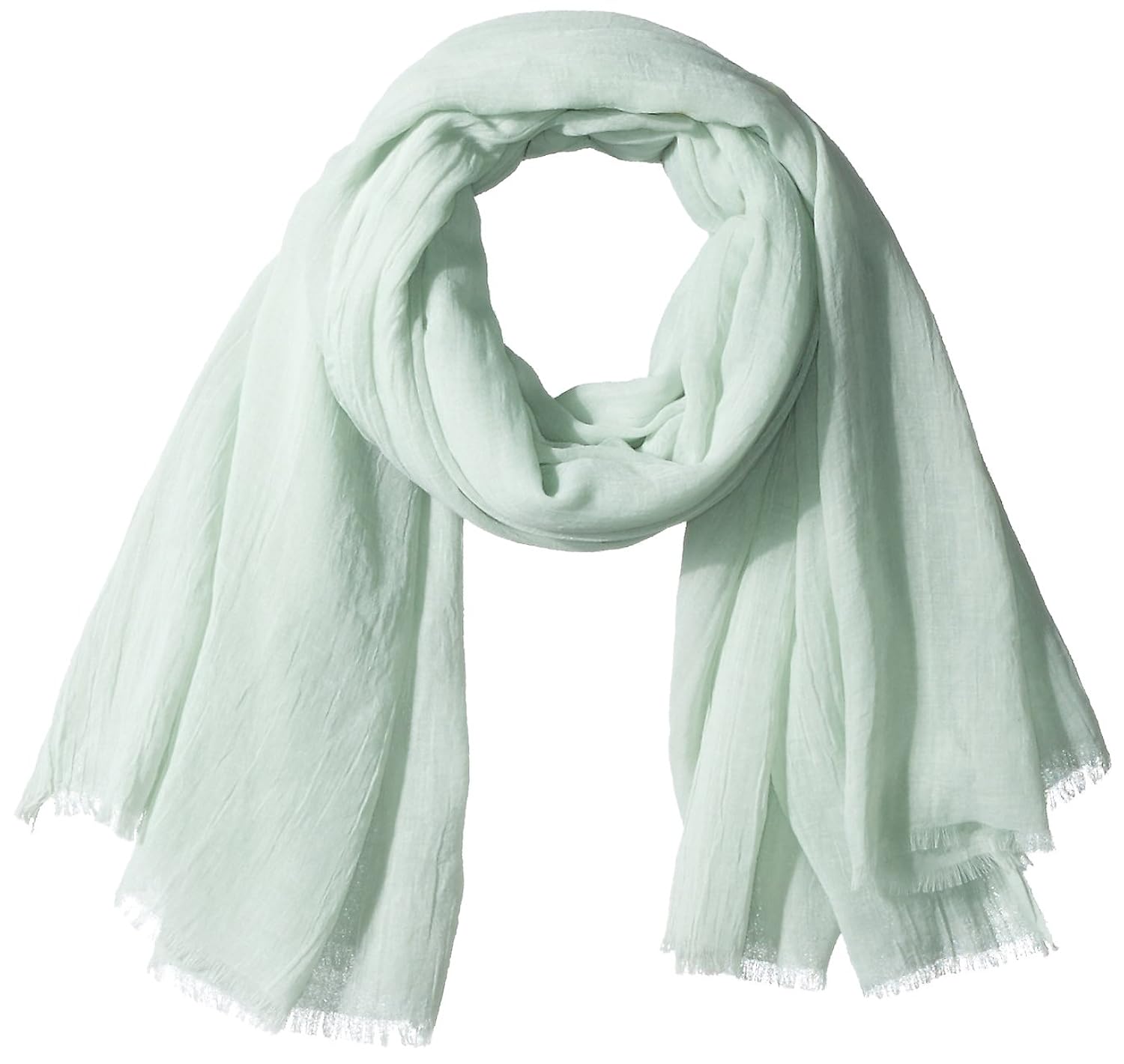 pure 风格女朋友女式纯色围巾 薄荷色 one size