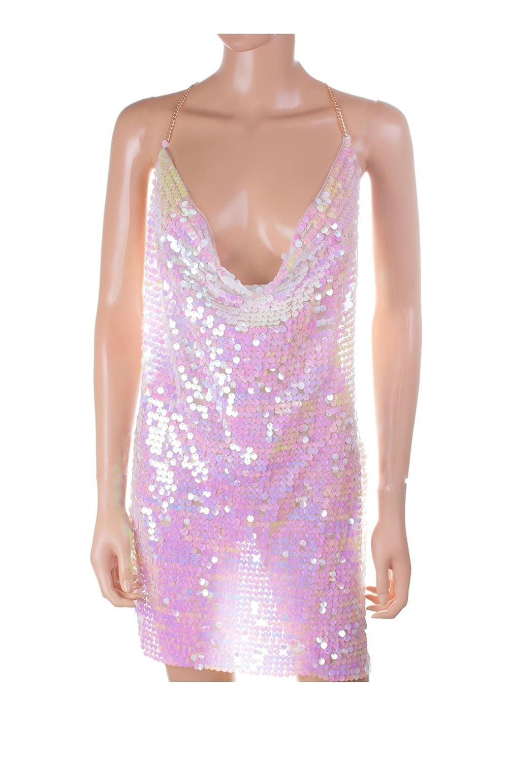 styleno1} womens sexy sequins body chain body jewelry bikini