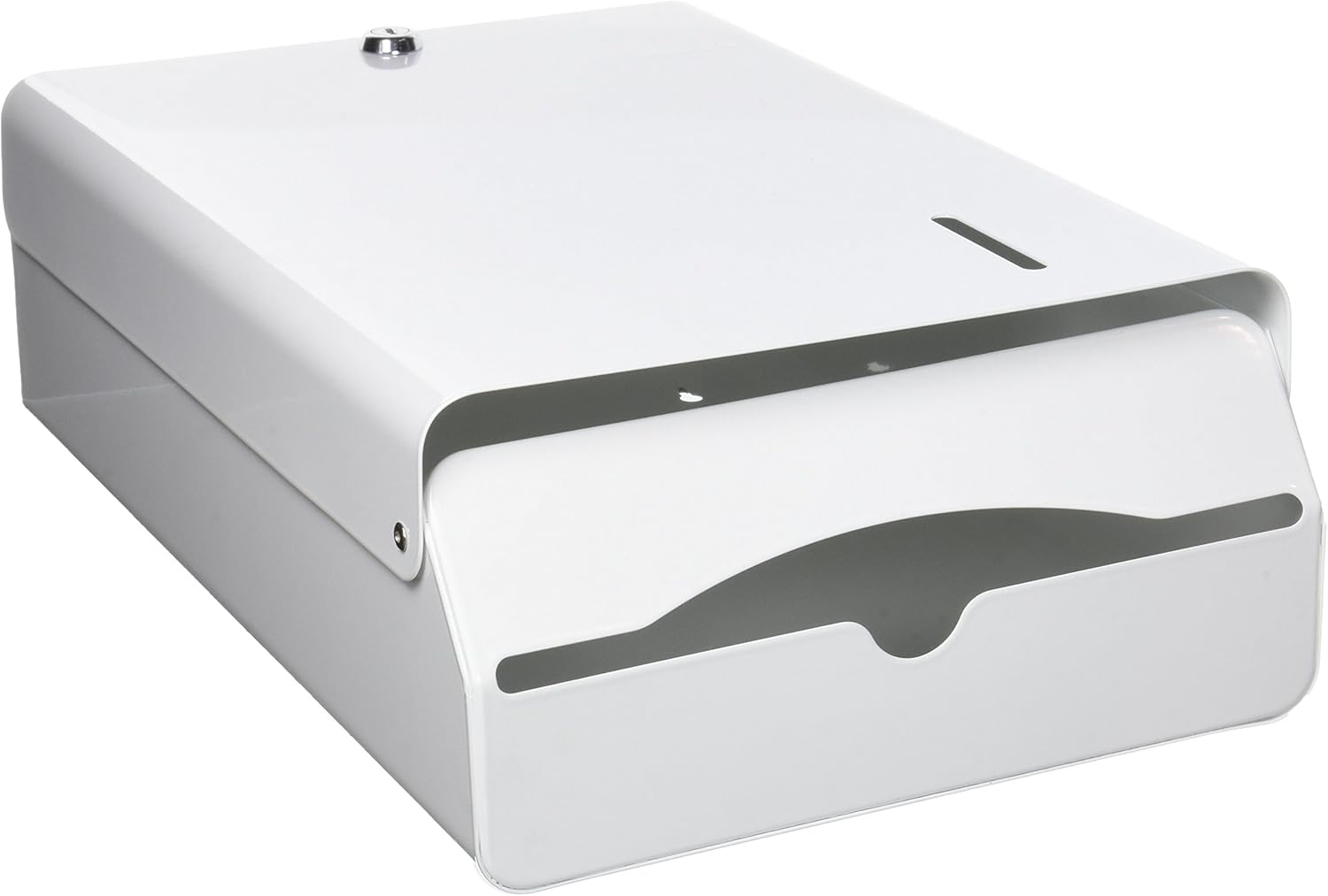 hexotol dem1136 抽纸器钢制25.5 x 13 x 40 厘米 白色 25.