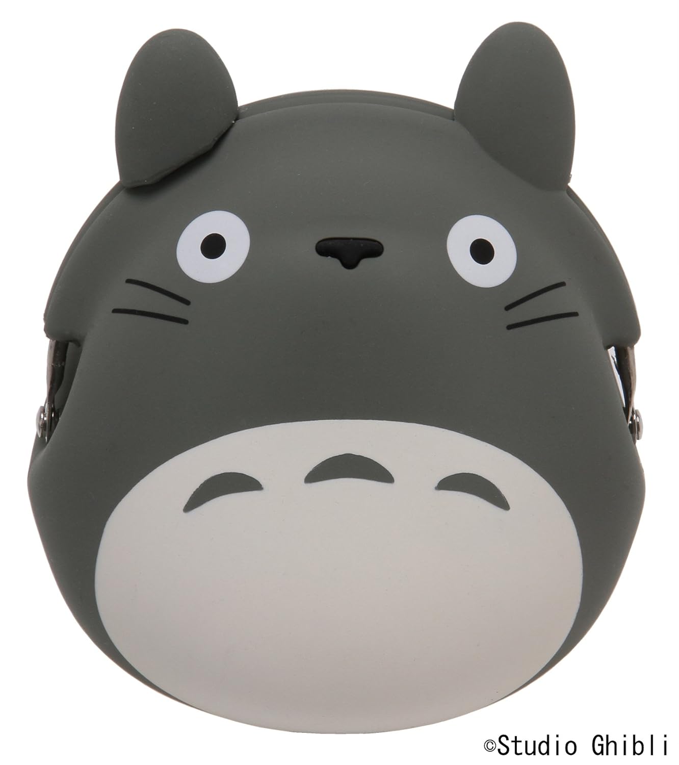 吉卜力工作室 龙猫 硅蛙嘴 灰色 高度约9.5cm