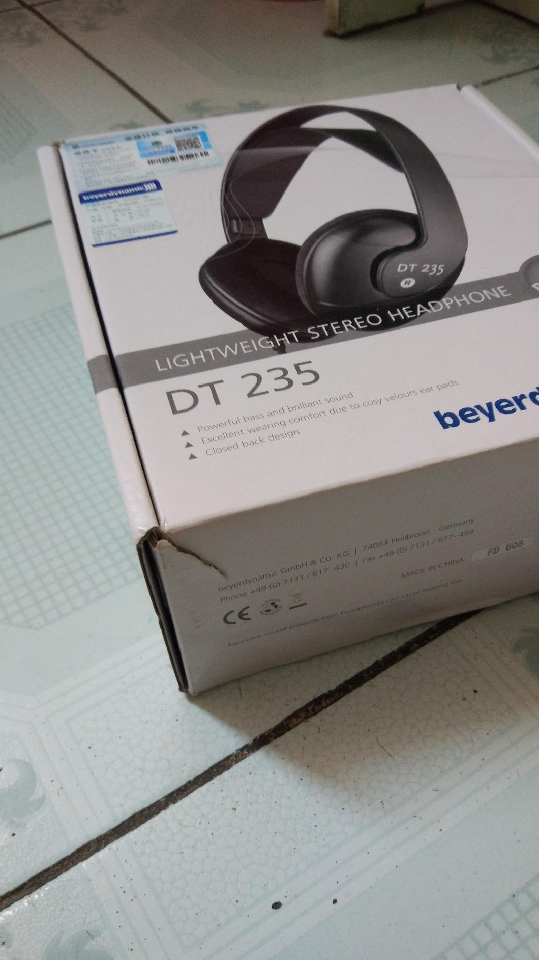 beyerdynamic 拜亚动力 dt235 头戴式高保真立体声耳机 (32欧姆 封闭