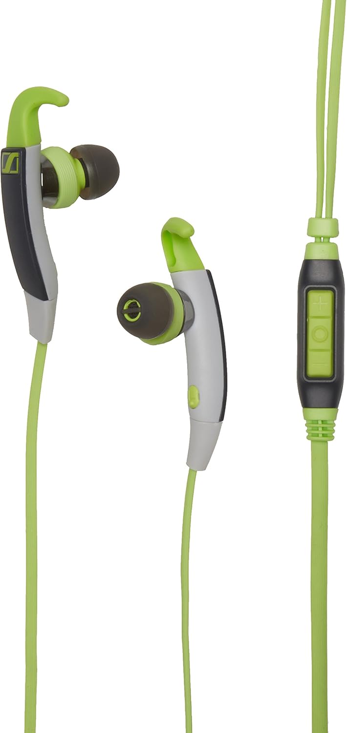 森海塞尔 canal式运动耳机 ipx4防水/android智能手机用遥控器带