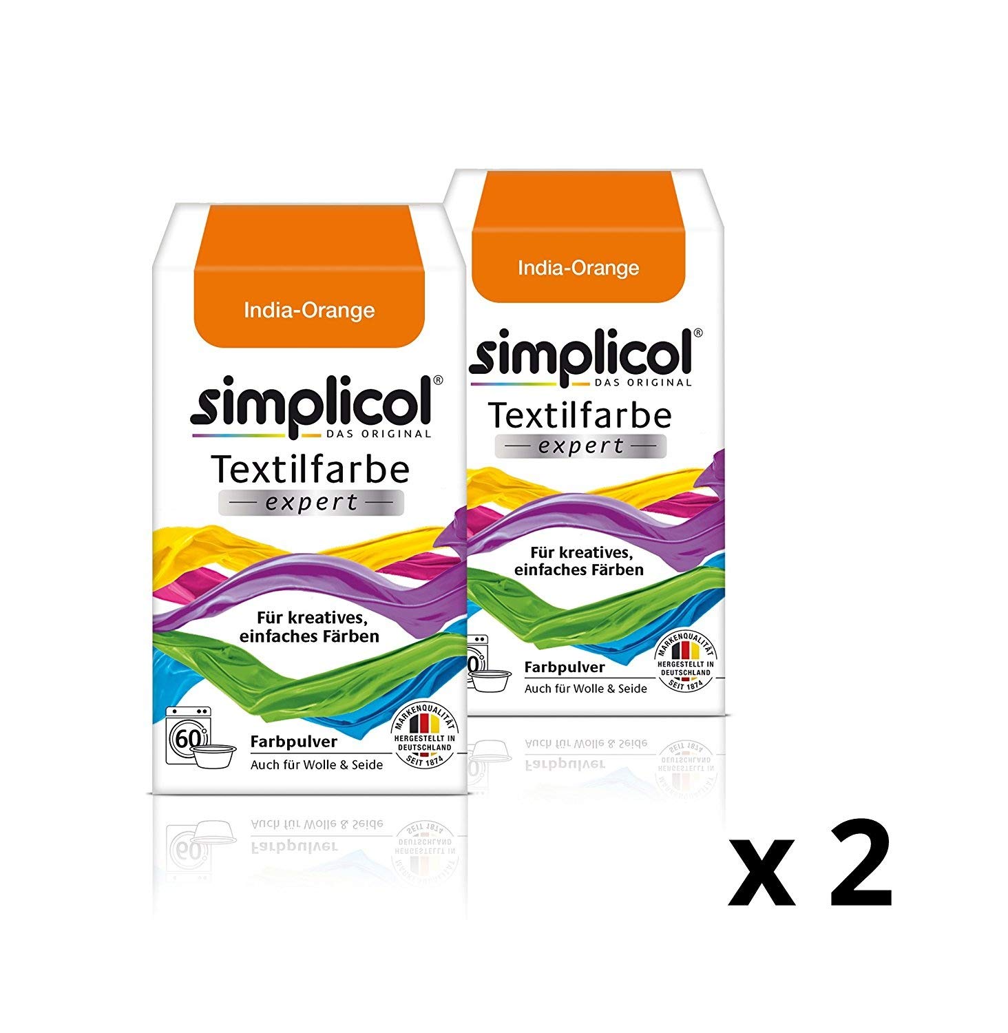simplicol 纺织颜料专家*于创意,简单的染色,18 种颜色,洗衣机颜色或