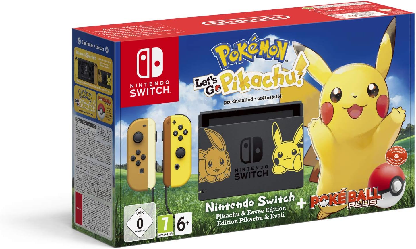 nintendo switch pokémon:lets go,皮卡丘