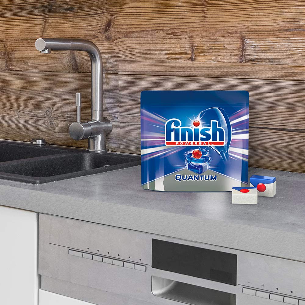 finish亮碟quantum系列洗碗机洗涤块超值装 144 块
