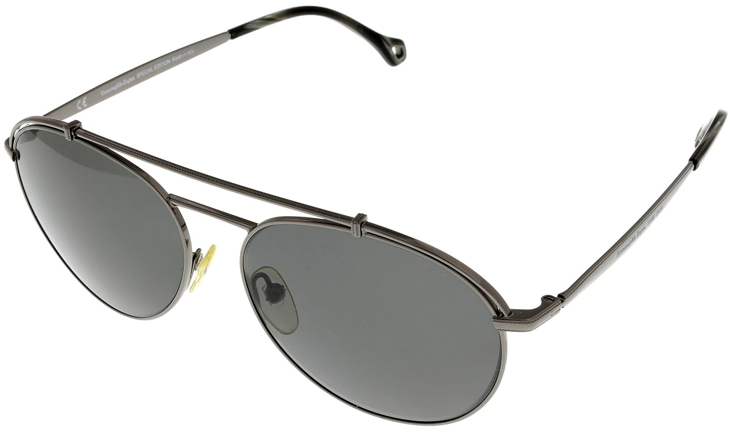 ermenegildo zegna特别版太阳镜偏光男女通用sz3194 568p灰色